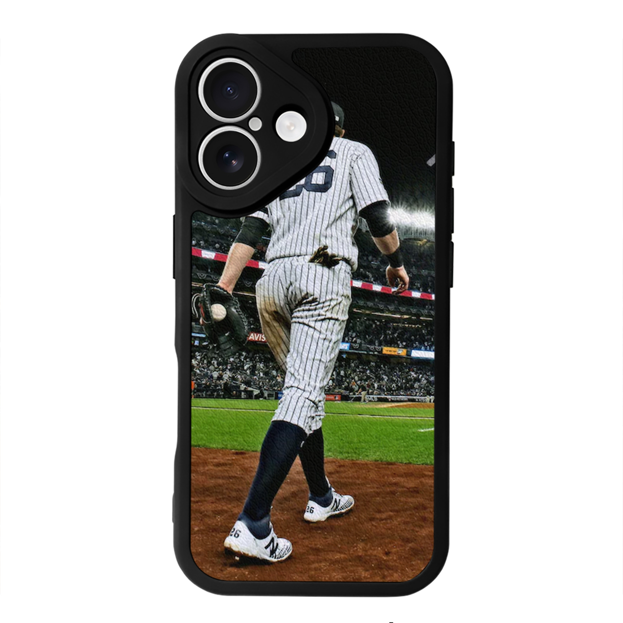 DJ Lemahieu 22 IPhone 16 Silicone Leather Case – UV Print, Lambskin Texture – Perfect Fit, Wireless Charging Compatible, Scratch Resistant, Precise Cutouts – Stylish Protection For IPhone 16